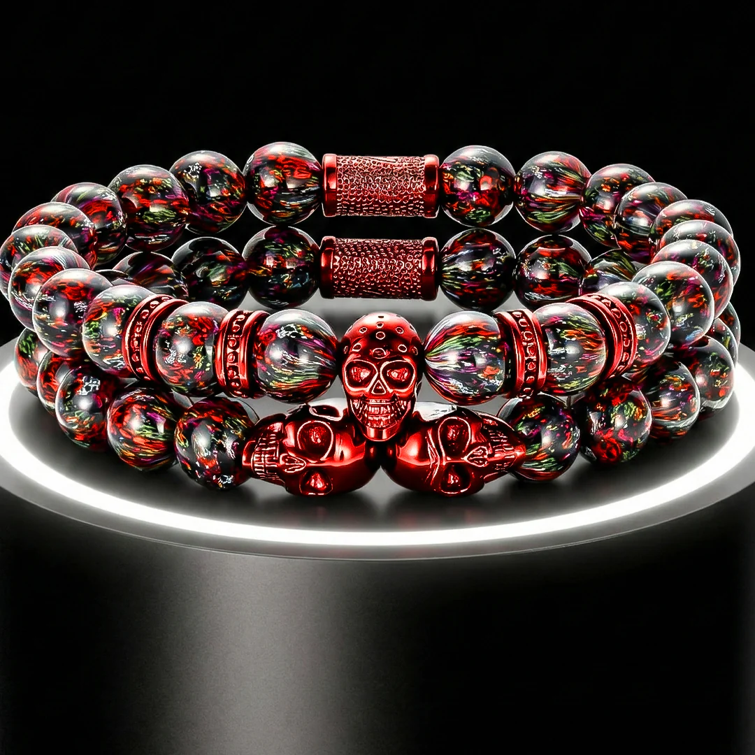 Skulls for Her | Dragon Red Skulls - Image 3