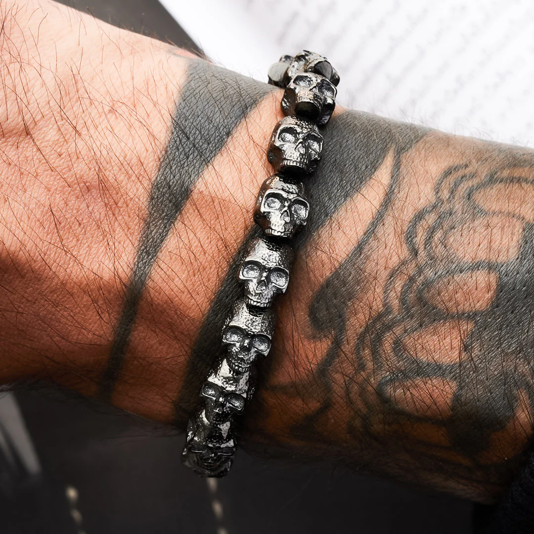 Stealth -  All Skulls Bracelet (SMALL SIZE) - Image 5